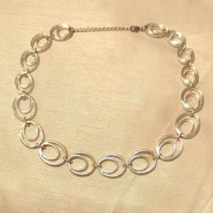 Elegant Silver-Tone Necklace
